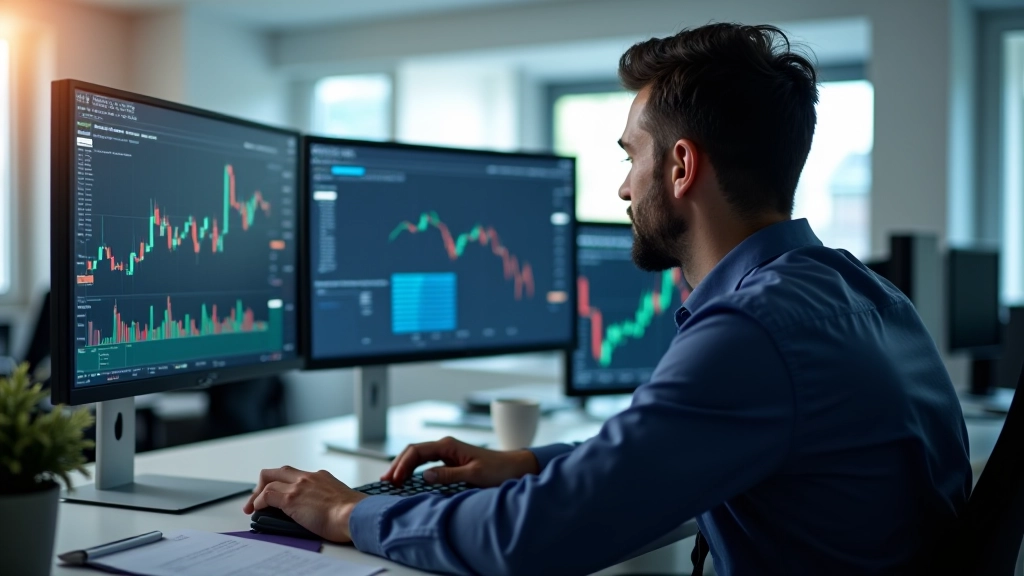 Espace d'analyse des marchés avec tableaux de bord financiers professionnels